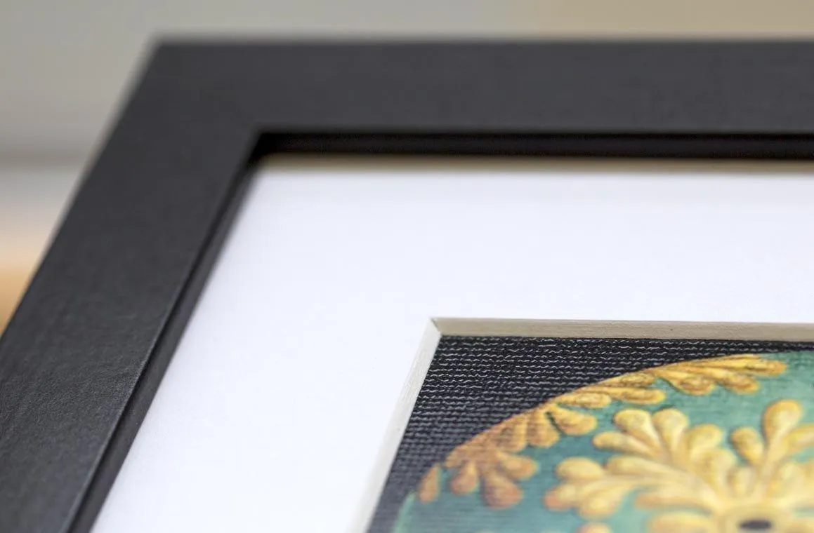 Wall Art & Pictures | Wall Art Print Sunflower Petals Close Up Framed | Artery8