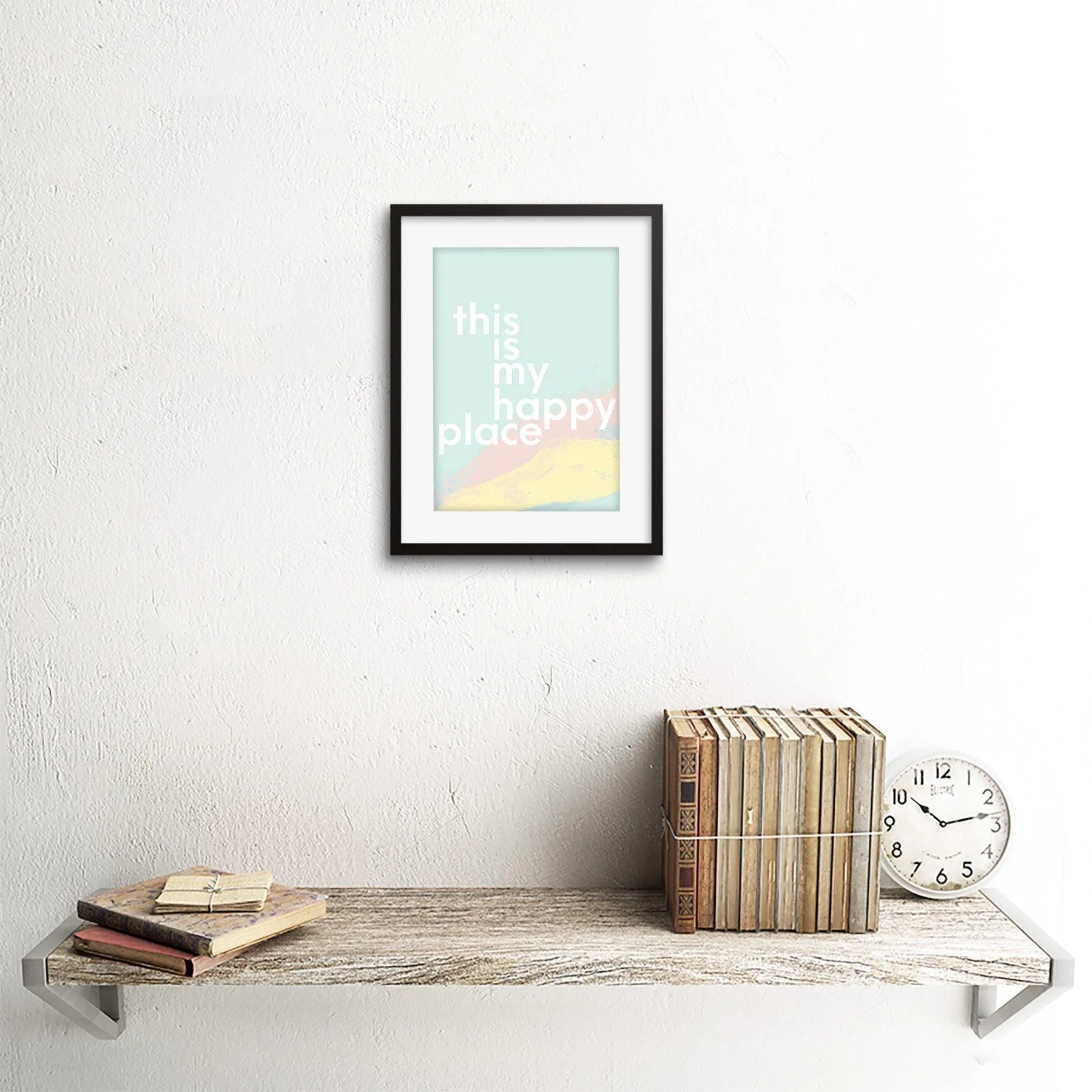 Wall Art & Pictures | Wall Art Print This is My Happy Place Framed | Artery8