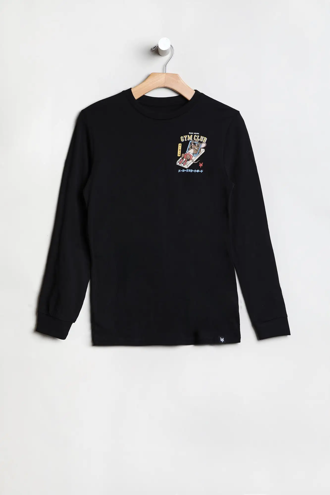 Zoo York Youth Gym Club Long Sleeve Top