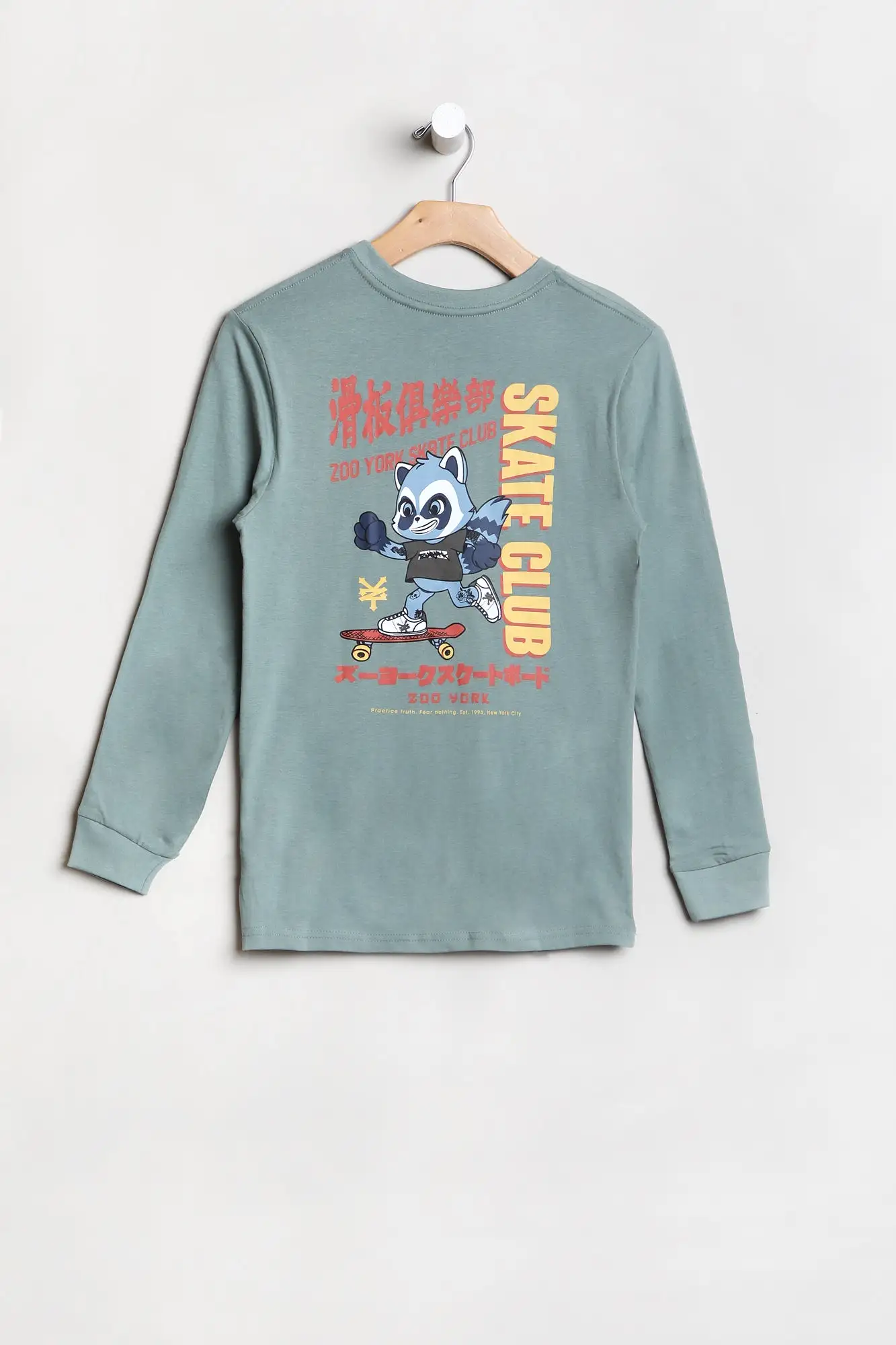 Zoo York Youth Skate Club Long Sleeve Top